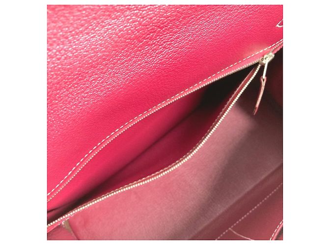 Hermès HERMES Candy Kelly 28 Borsa 2-Way in Rose Tyrien Ruby Pink Rosa - vista 9