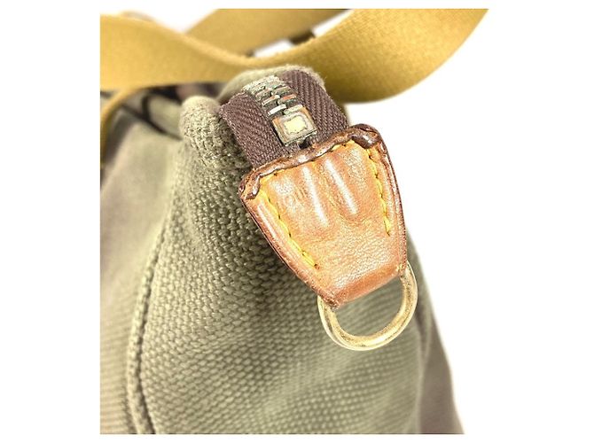 Borsa a tracolla Louis Vuitton Antigua Sac Lava Marrone - vista 10