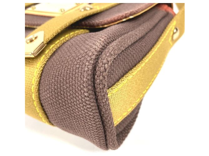 Borsa a tracolla Louis Vuitton Antigua Sac Lava Marrone - vista 6