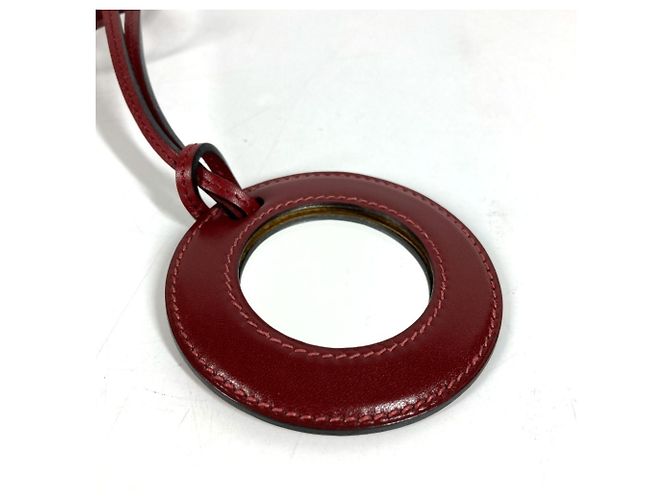 Hermès Collana choker in pelle marrone Hermes - vista 4