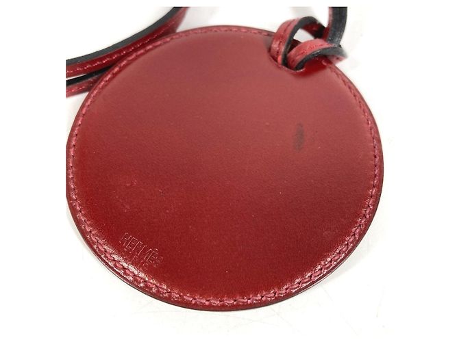 Hermès Collana choker in pelle marrone Hermes - vista 5