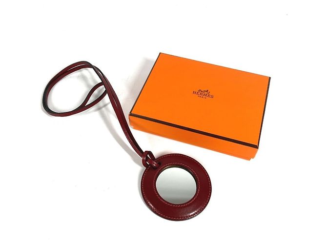 Hermès Collana choker in pelle marrone Hermes - vista 7