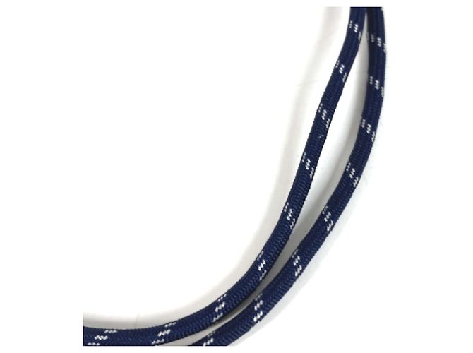 Louis Vuitton Visitenkartenetui aus Navy Canvas Marineblau - Ansicht 11
