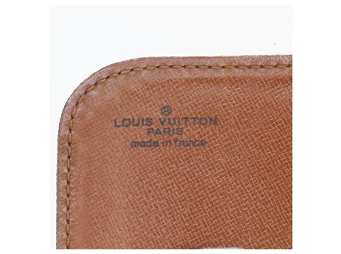 Borsa Louis Vuitton Cartouchiere Monogram Canvas MM Marrone - vista 4