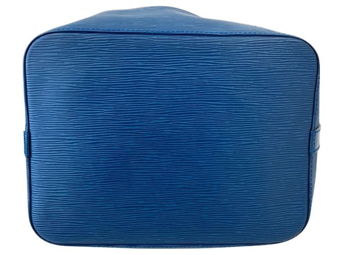 Noe Borsa a tracolla Petit Noé in pelle Epi Louis Vuitton Blu - vista 3