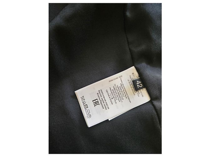 Giacca Etro nera con ricamo multicolore Nero - vista 8