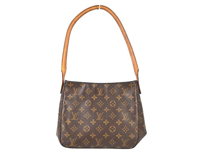 Louis Vuitton Monogram Looping Monogram Canvas MM Marrone - vista 2