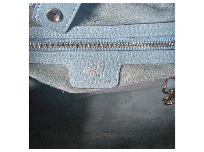 Anya Hindmarch Borsa Tote Cartoon Eyes Mint Bianco sporco Verde chiaro - vista 6