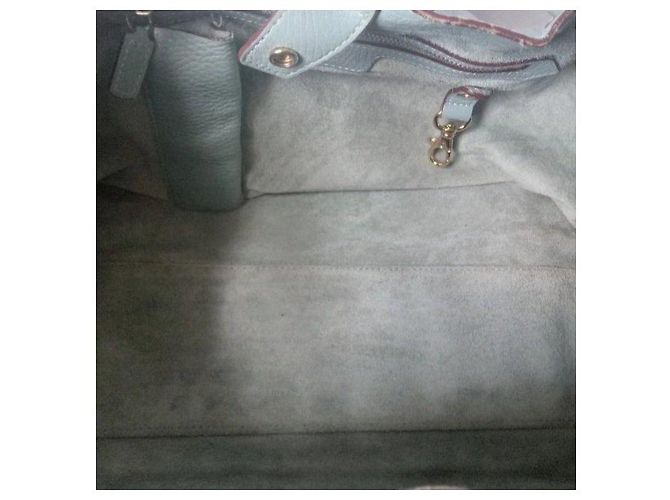 Anya Hindmarch Borsa Tote Cartoon Eyes Mint Bianco sporco Verde chiaro - vista 7