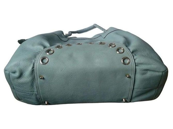 Anya Hindmarch Borsa Tote Cartoon Eyes Mint Bianco sporco Verde chiaro - vista 8