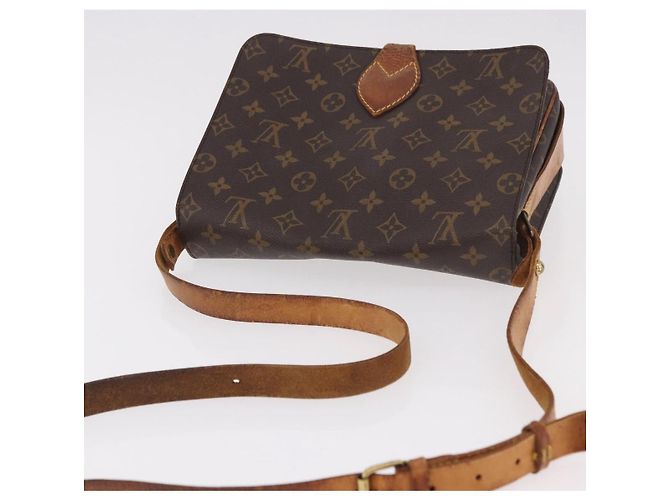 LOUIS VUITTON Borsa a Spalla Monogram Cartouchiere GM M51252 LV Auth 186346 Monogramma - vista 6