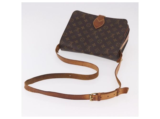 LOUIS VUITTON Borsa a Spalla Monogram Cartouchiere GM M51252 LV Auth 186346 Monogramma - vista 7