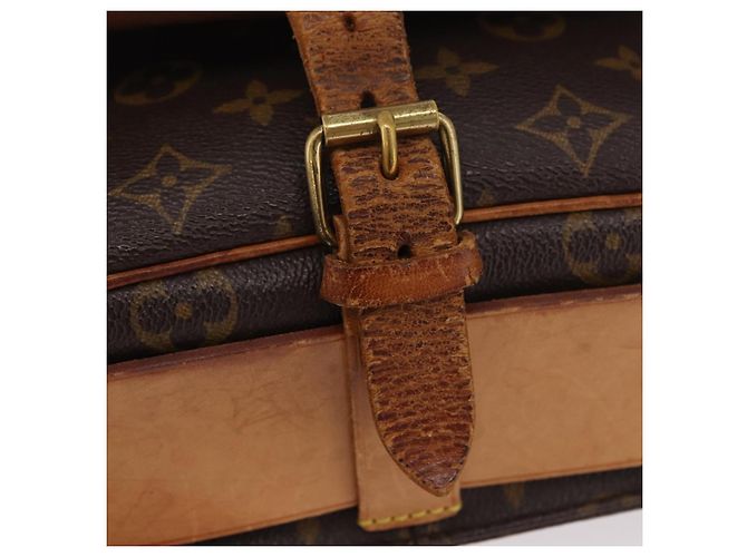 LOUIS VUITTON Borsa a Spalla Monogram Cartouchiere GM M51252 LV Auth 186346 Monogramma - vista 9