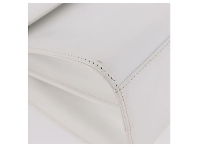 Borsa GIVENCHY in pelle bianco oro Auth 186878A D'oro - vista 10