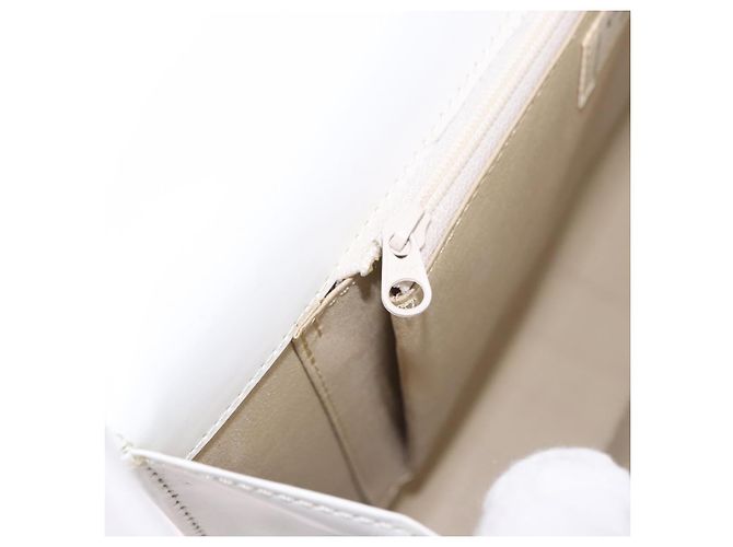 Borsa GIVENCHY in pelle bianco oro Auth 186878A D'oro - vista 23