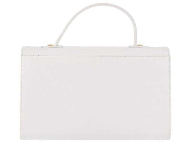 Borsa GIVENCHY in pelle bianco oro Auth 186878A D'oro - vista 3