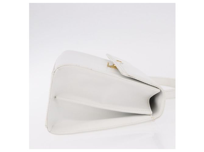 Borsa GIVENCHY in pelle bianco oro Auth 186878A D'oro - vista 4