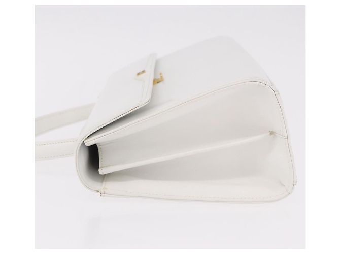 Borsa GIVENCHY in pelle bianco oro Auth 186878A D'oro - vista 5
