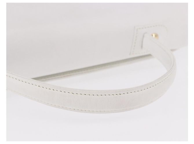 Borsa GIVENCHY in pelle bianco oro Auth 186878A D'oro - vista 7