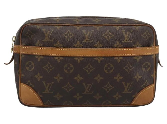 LOUIS VUITTON Monogram Compiegne 28 Clutch M51845 LV Auth 187760 Monogramma - vista 13