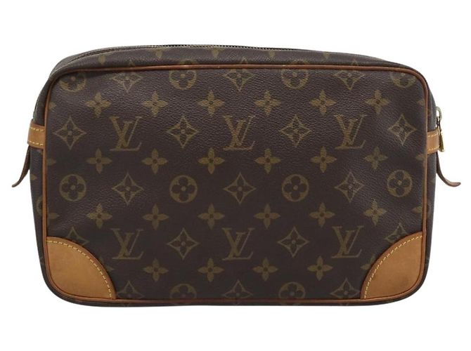 LOUIS VUITTON Monogram Compiegne 28 Clutch M51845 LV Auth 187760 Monogramma - vista 2