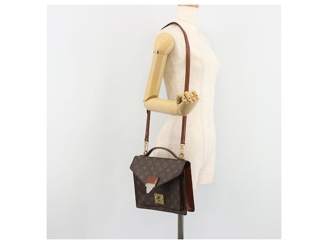LOUIS VUITTON Borsa a Spalla Monogram Monceau 26 M51187 LV Auth 186852 Monogramma - vista 30