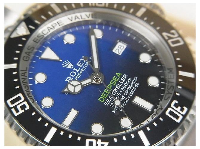 ROLEX Sea-Dweller Deepsea D blue 126660 '18 comprado para Homem Prata - vista 2