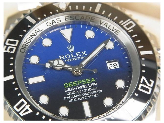ROLEX Sea-Dweller Deepsea D blue 126660 '18 comprado para Homem Prata - vista 3