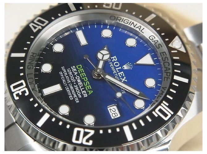 ROLEX Sea-Dweller Deepsea D blue 126660 '18 comprado para Homem Prata - vista 4