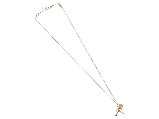 Chloé Collana Chloe metallo Gold Auth SW2372 D'oro - vista 2