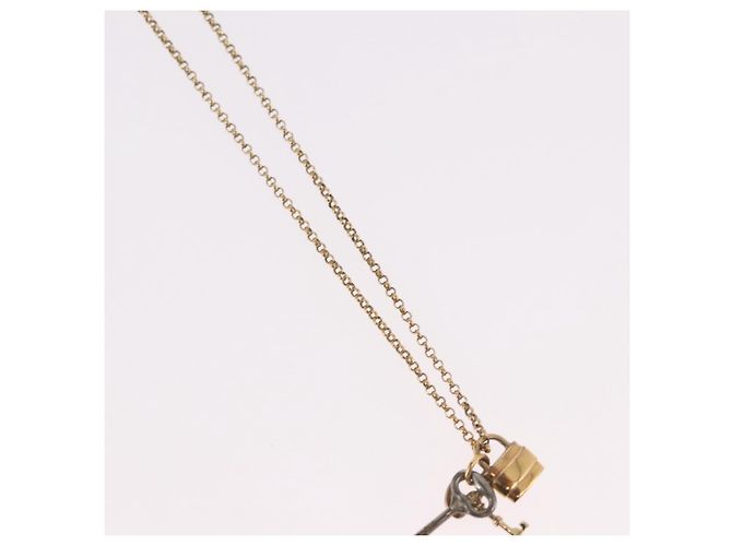Chloé Collana Chloe metallo Gold Auth SW2372 D'oro - vista 4