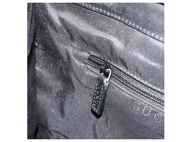 Borsa Tote GUCCI GG Canvas Jackie Dark Brown Silver 002 1064 3444 Auth 187330 - vista 20