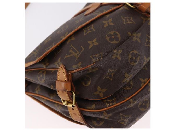 LOUIS VUITTON Borsa a Spalla Monogram Saumur 30 M42256 LV Auth 182909A Monogramma - vista 15