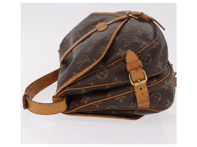 LOUIS VUITTON Borsa a Spalla Monogram Saumur 30 M42256 LV Auth 182909A Monogramma - vista 4