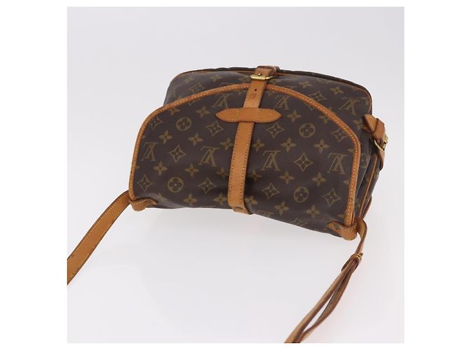 LOUIS VUITTON Borsa a Spalla Monogram Saumur 30 M42256 LV Auth 182909A Monogramma - vista 6