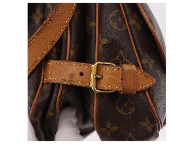 LOUIS VUITTON Borsa a Spalla Monogram Saumur 30 M42256 LV Auth 182909A Monogramma - vista 9