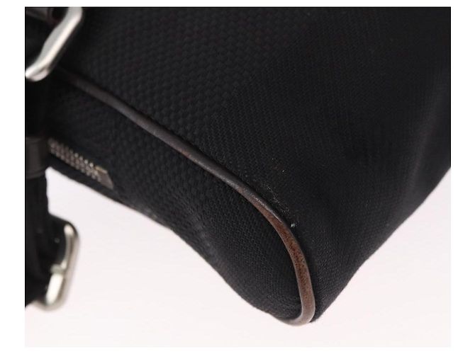 LOUIS VUITTON Borsa a tracolla Acrobat in tela Damier Geant nera M93620 Auth 186207A Nero - vista 15