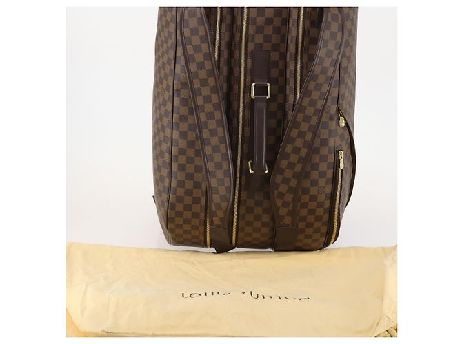 LOUIS VUITTON Borsa per racchetta da tennis Damier Ebene SPO LV Auth 183711SAM - vista 12