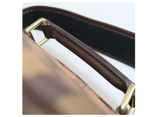 LOUIS VUITTON Borsa per racchetta da tennis Damier Ebene SPO LV Auth 183711SAM - vista 17