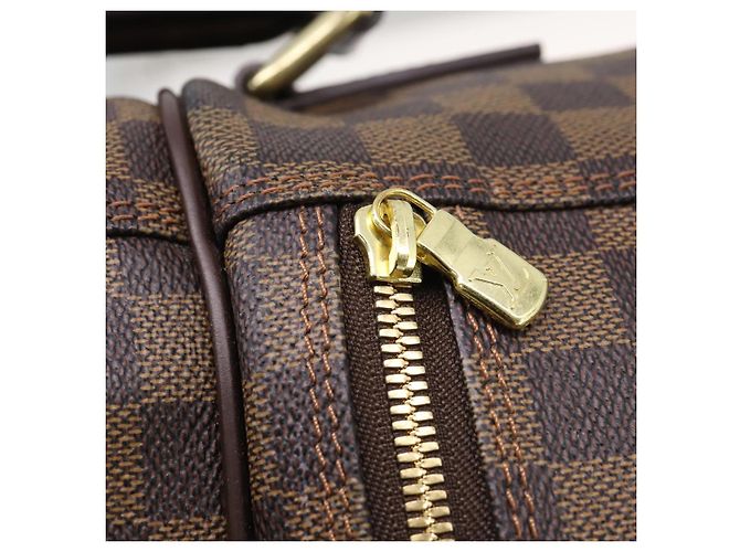LOUIS VUITTON Borsa per racchetta da tennis Damier Ebene SPO LV Auth 183711SAM - vista 25