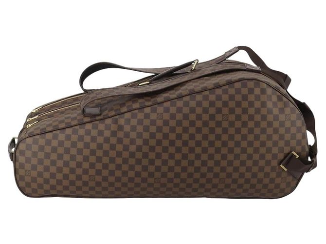 LOUIS VUITTON Borsa per racchetta da tennis Damier Ebene SPO LV Auth 183711SAM - vista 3