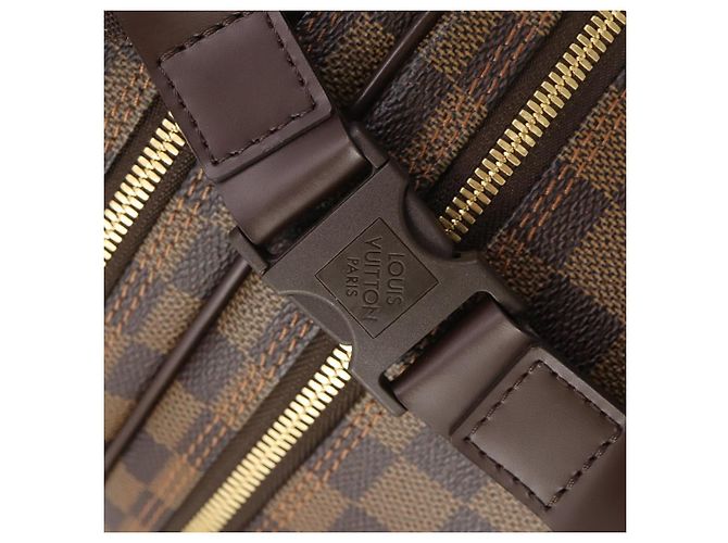 LOUIS VUITTON Borsa per racchetta da tennis Damier Ebene SPO LV Auth 183711SAM - vista 8