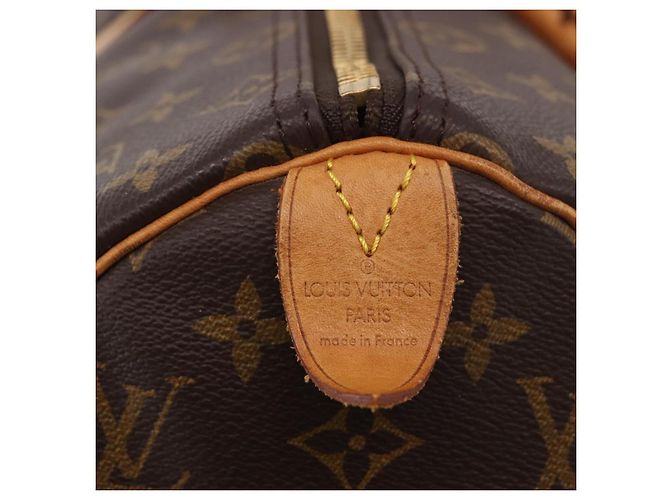 LOUIS VUITTON Borsa Boston Monogram Keepall 45 M41428 LV Auth 187805A Monogramma - vista 17