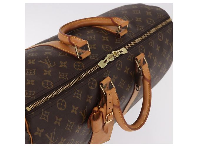 LOUIS VUITTON Borsa Boston Monogram Keepall 45 M41428 LV Auth 187805A Monogramma - vista 6