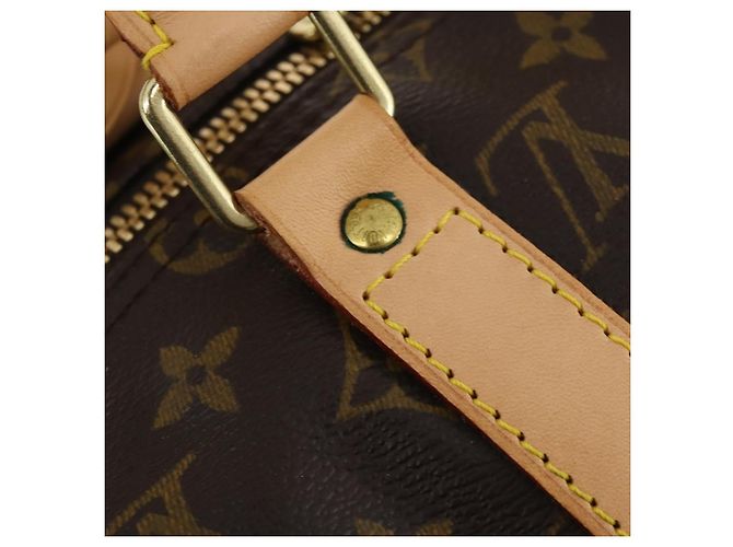 LOUIS VUITTON Borsa Boston Monogram Keepall 50 M41426 LV Auth 185599SAM Monogramma - vista 18