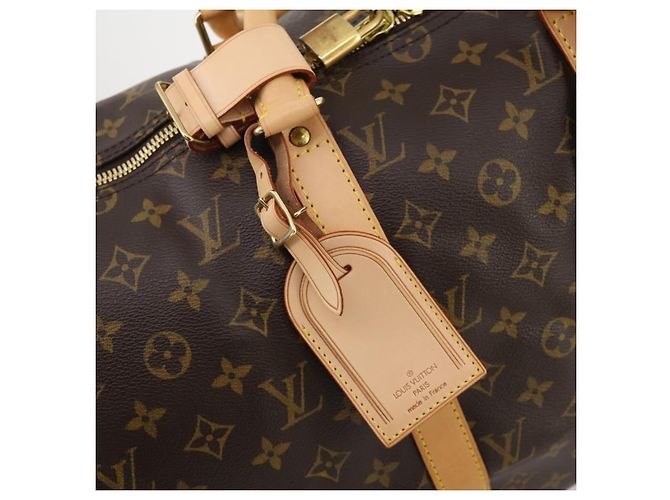 LOUIS VUITTON Borsa Boston Monogram Keepall 50 M41426 LV Auth 185599SAM Monogramma - vista 20