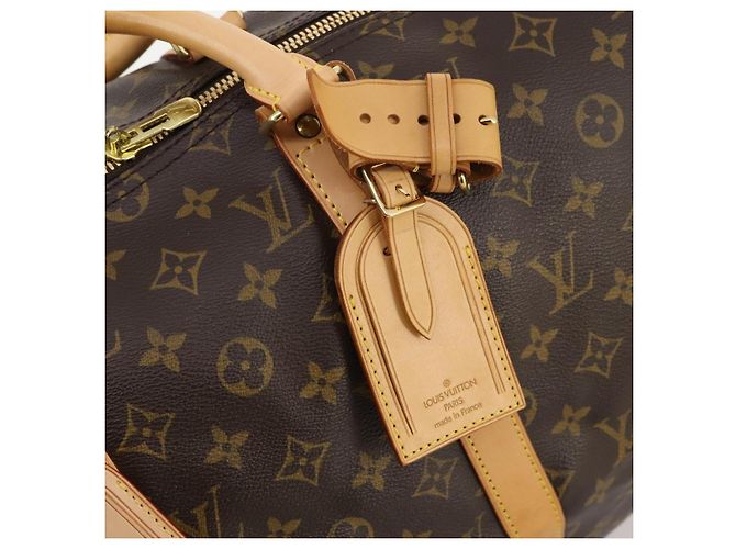 LOUIS VUITTON Borsa Boston Monogram Keepall 50 M41426 LV Auth 185599SAM Monogramma - vista 21
