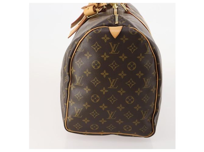 LOUIS VUITTON Borsa Boston Monogram Keepall 50 M41426 LV Auth 185599SAM Monogramma - vista 3