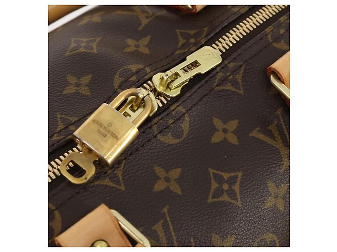 LOUIS VUITTON Borsa Boston Monogram Keepall 50 M41426 LV Auth 185599SAM Monogramma - vista 9