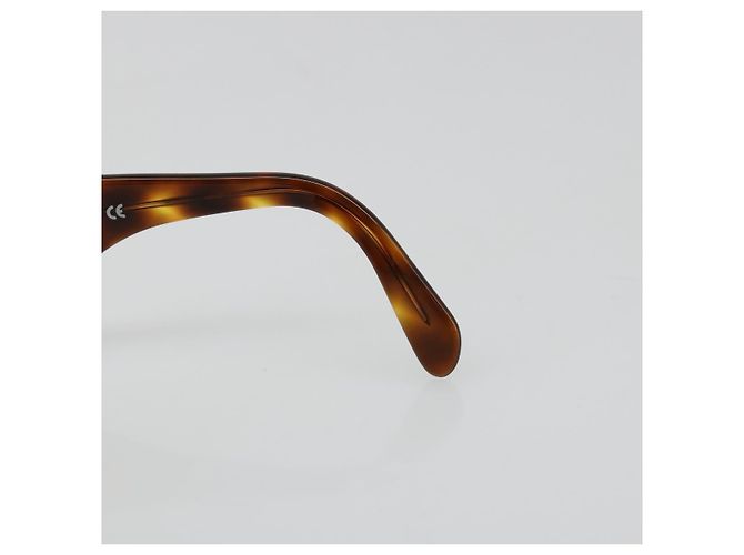 CHANEL COCO Sonnenbrille aus Kunststoff Braun CC Auth 186283 - Ansicht 10